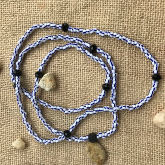 Babalu Aye Necklace Eleke San Lazaro Santeria Yoruba Babalu Aye Collar Azojano - Picture 4 of 4